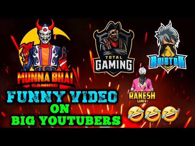 FUNNY VIDEO ON BIG YOUTUBERS 🤣🤣🤣 #009922 #sanjumastergamer @southgamers01@CRICINFOHIGHLIGHTS7