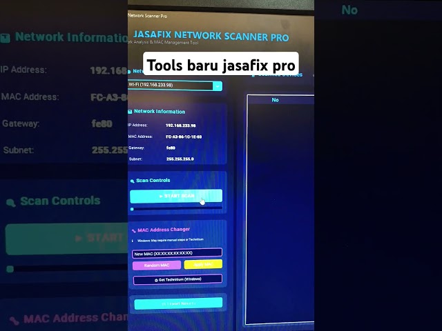 tools scanner list ip