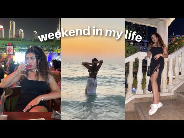SUMMER DAY IN MY LIFE VLOG: weekend, driving, beach, socializing & Dubai parties!