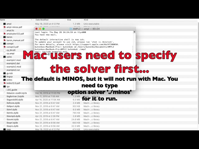Introduction to AMPL