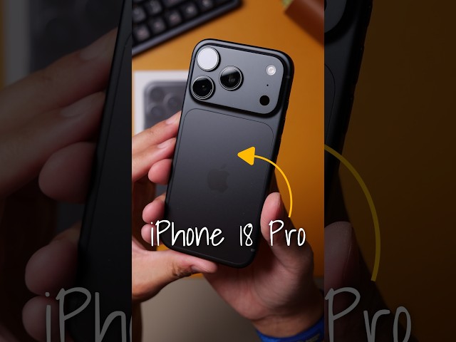 got my iPhone 18 Pro! @Apple