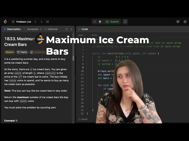 Maximum Ice Cream Bars LeetCode - Java