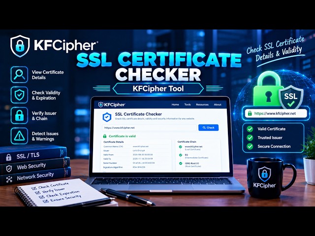 KFCipher SSL TLS Checker Tutorial
