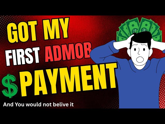 AdMob Earning Proof 💸 | From Broke College Kid to First Payout 😎 #admob