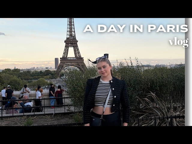 PARIS VLOG 🇫🇷 Notre Dame, Galeries Lafayette, Escargots & Frog Legs + Eiffel Tower!