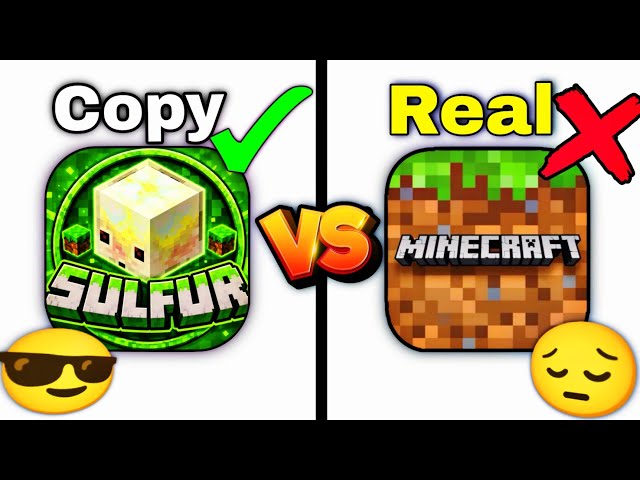 I Found a New Minecraft Copy Game With SULFUR & SPER Update 🤯