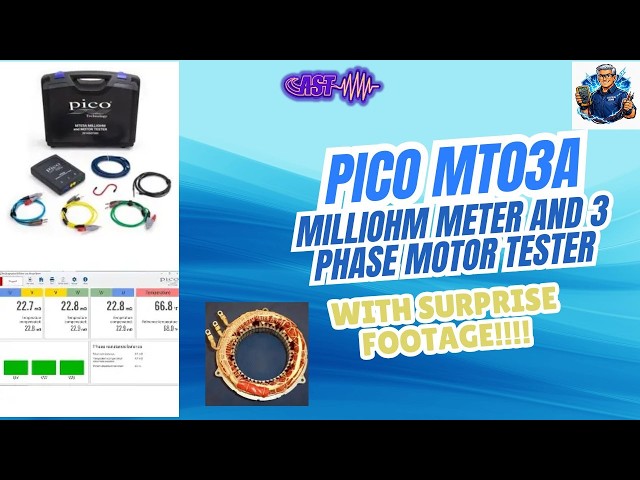 pico MT03A Milliohm Meter and Motor Tester