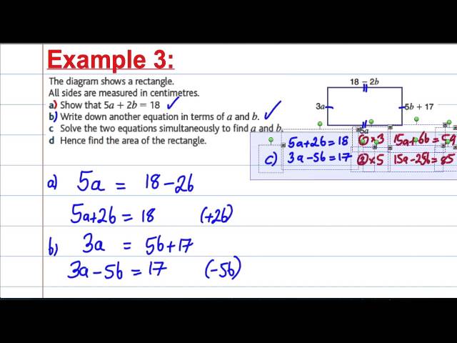 GCSE Maths Revision - Solving simultaneous equations in context (2)