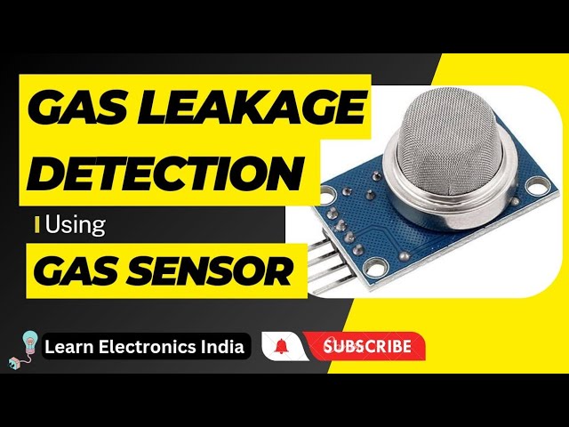 Gas Leakage Detection using Gas Sensor and 8051 uC || Proteus Projects || 8051 Projects