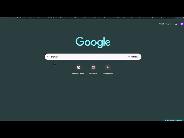 Day 1: Nocode Framer with AI