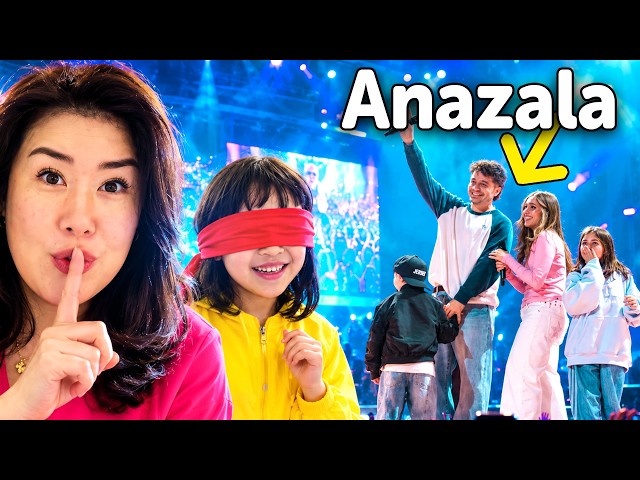 We Surprised Our Daughter With ANAZALA FAMILY LIVE!