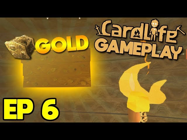 FINDING GOLD! | CardLife Gameplay | Ep. 6