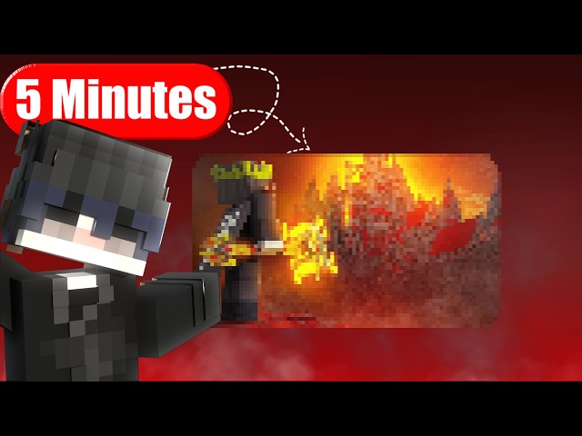 How to Make PRO Minecraft Thumbnails in 5 Minutes