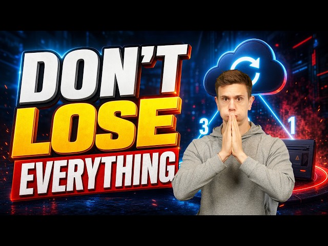 Your Only Backup Will Fail | Build a 3-2-1 Backup Before It Does