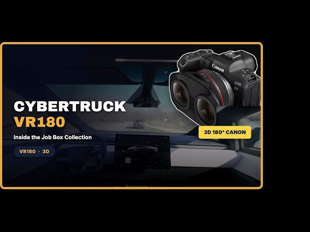 Cybertruck VR180: Step Inside the Electric Vehicle Revolution | Job Box Collection