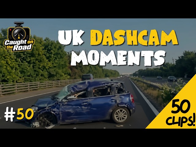 UK Dashcam Moments #50 | 50 Bad Drivers, Near Misses & Driving Fails