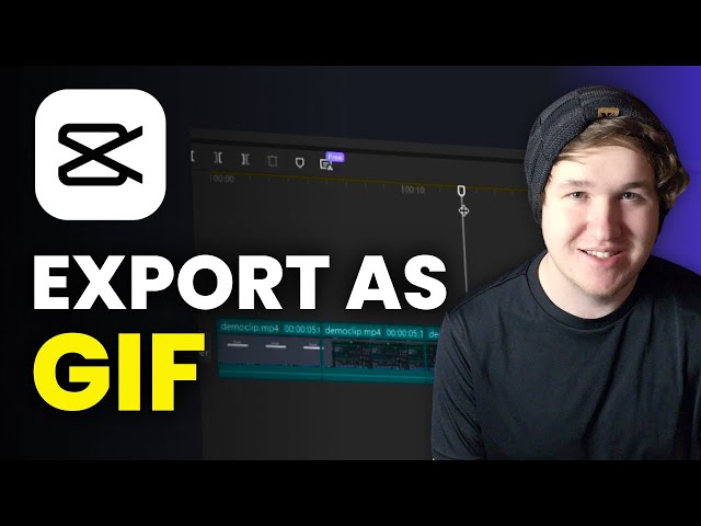 How To Export Video as GIF in CapCut Desktop (Step By Step)