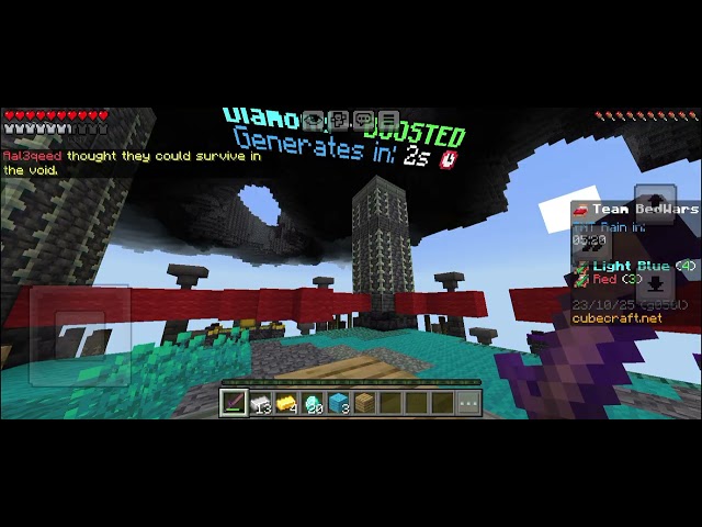 Minecraft bedwars ( part 6 )