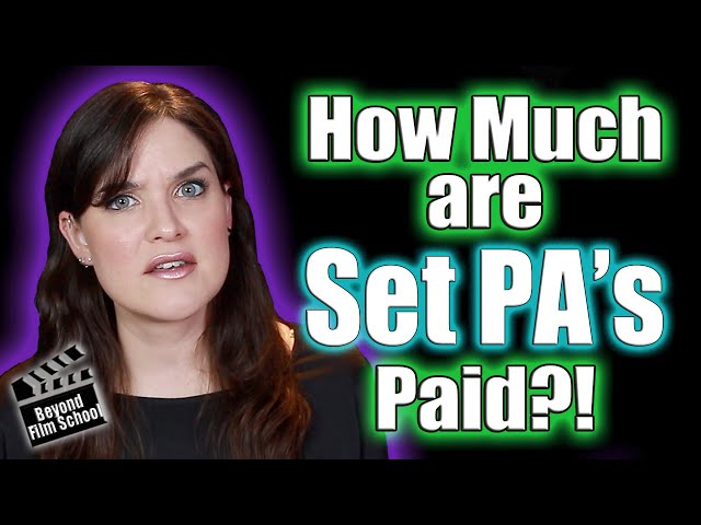 Production Assistant Pay | Set PA Wage around the US