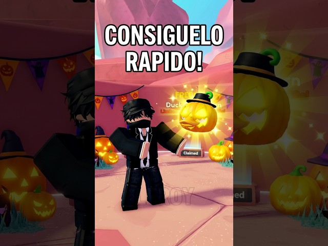 HOW TO GET THE LIMITED PUMPKIN HEAD IN ROBLOX #roblox #shorts #games #leroy