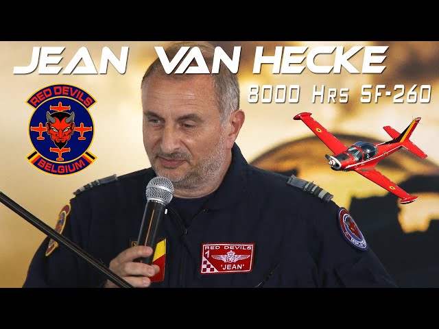 4Kᵁᴴᴰ Jean Van Hecke 8000 Flight Hours,Leader of  Red Devils and the one who taught hundreds to fly.
