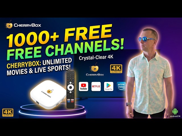 CherryBox Streaming Box Review 🍒 4K Android TV With No Monthly Fees