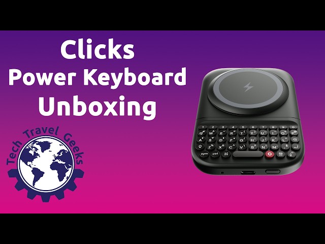 Clicks Power Keyboard Unboxing #Clicks