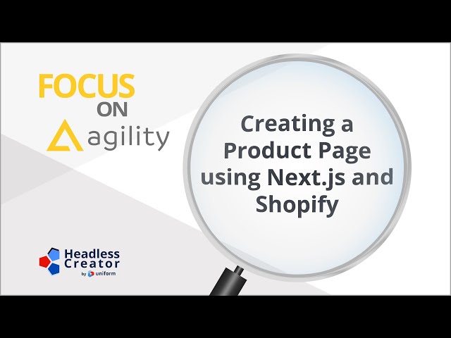 FOAG 9: Creating a Product Page using Next.js and Shopify