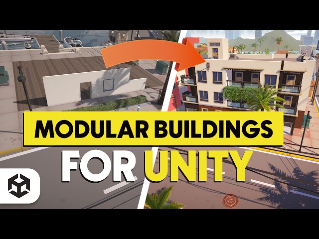 Modular Buildings in Unity (Tutorial) by #syntystudios