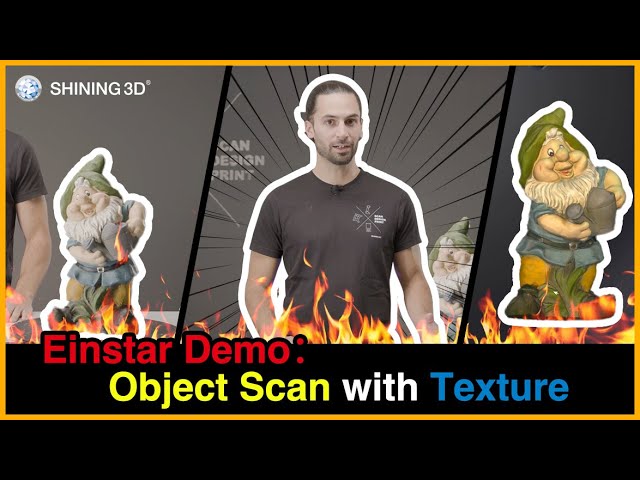 Einstar Demo: Object Scan with Texture