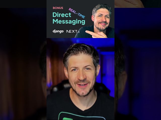 Create Real-Time Direct Messaging with Django and Next.js #django #nextjs #chatapp
