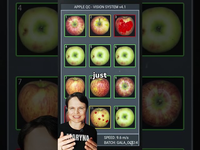 AI for Apple quality control