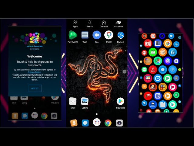 How to change Style icon App Launcher Live on Smart Phone Android