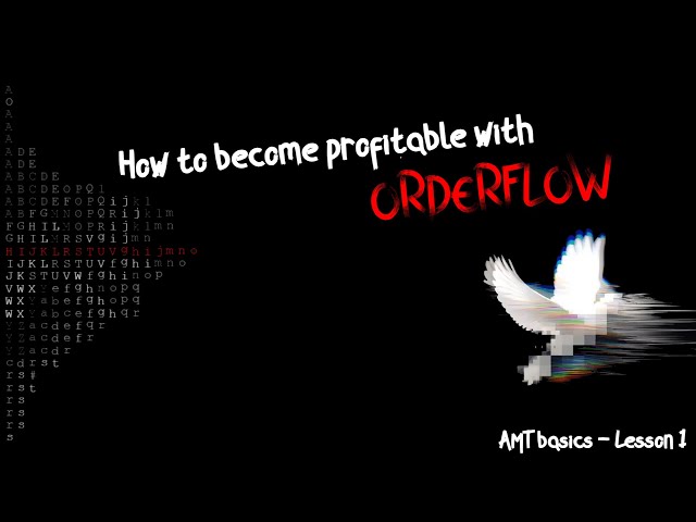 Lesson 1: Introduction to AMT | (How To Trade Orderflow)