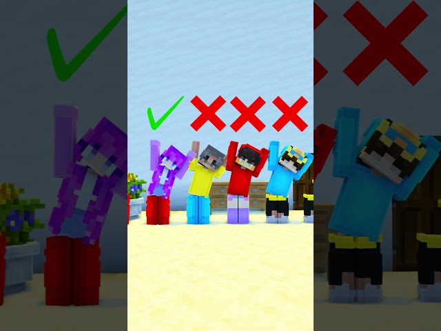 PAUSE to MATCH THEM! #minecraft #shorts