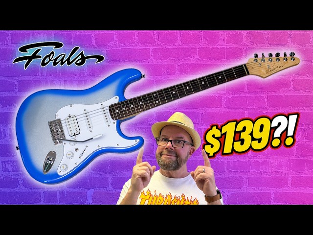 This $139 Strat Shocked Me! Foals FS3 Guitar Review
