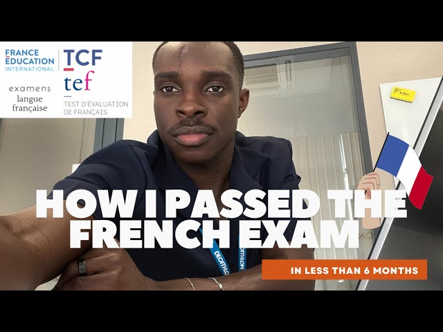 Zero to B2 French in 6 months + Passing the TCF Exam
