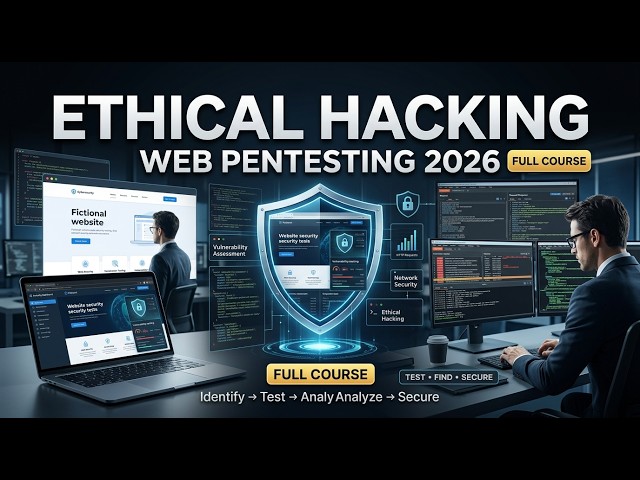 Ethical Website Hacking 2026 | Website Penetration Testing Full Course