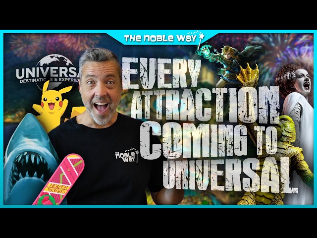 Every Attraction Coming To Universal Orlando! Confirmed Details & Additional Rumors!