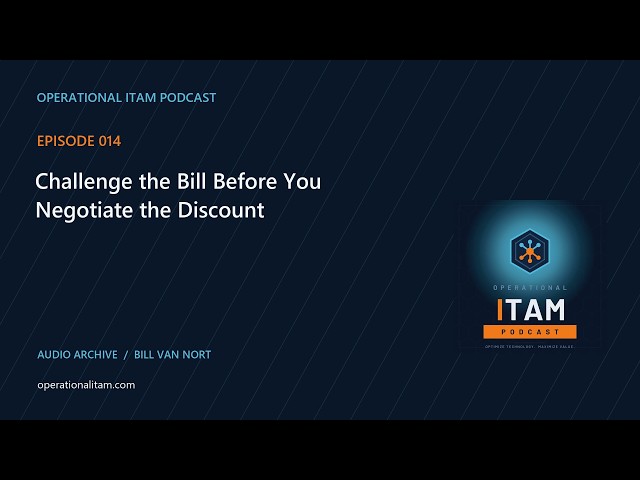 Challenge the Bill Before You Negotiate the Discount | Ep. 14
