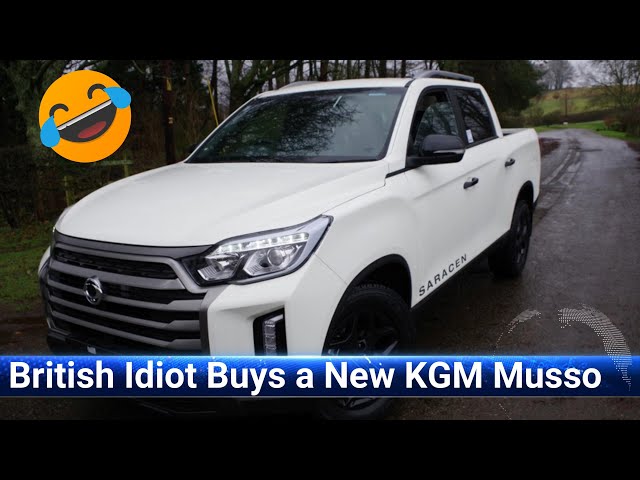 I bought a 2024 Ssang Yong / KGM Musso Saracen Plus Pickup Truck