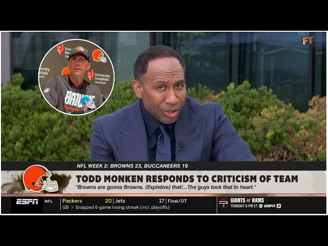 FIRST TAKE | Todd Monken Fired Back - Stephen A. Reacts After Browns Beat Buccaneers 23-19 In Week 2