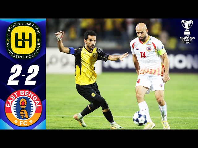 Al Hussein 🇯🇴 vs East Bengal 🇮🇳 | Highlights ACL Two™