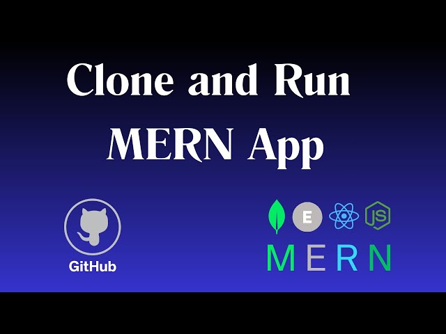 How to Run a MERN Stack Project from GitHub (Step by Step)