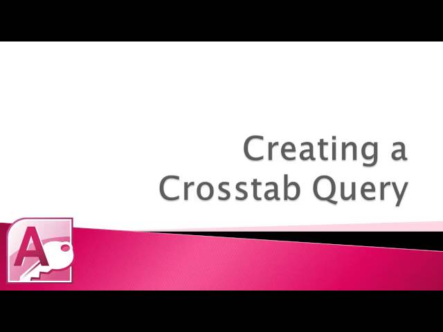 Tutorial Creating Advanced Queries Access