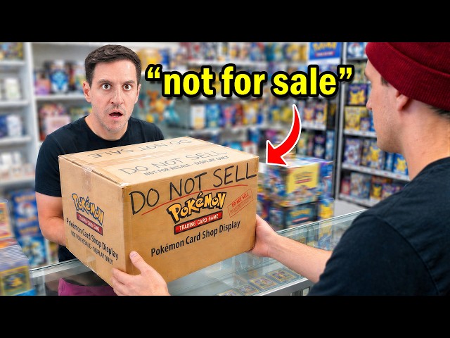 I Asked EVERY Card Shop to Sell Me Something NOT FOR SALE