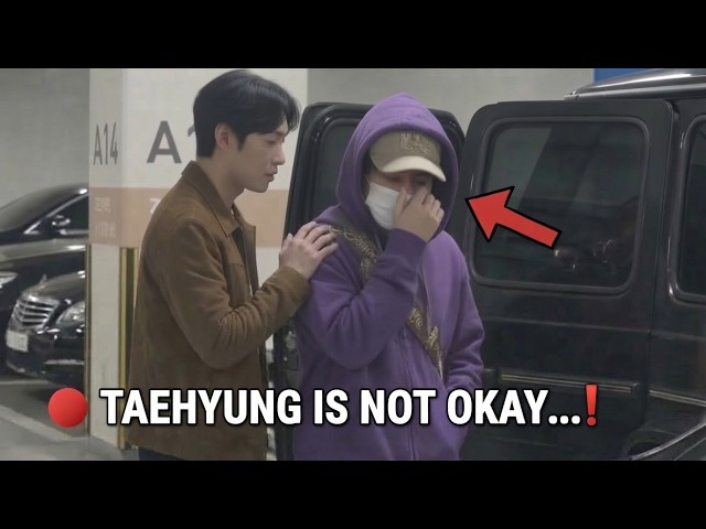 TAEHYUNG RAN TO THE CAR?! His Sudden Move Has ARMY Asking WHAT HAPPENED!