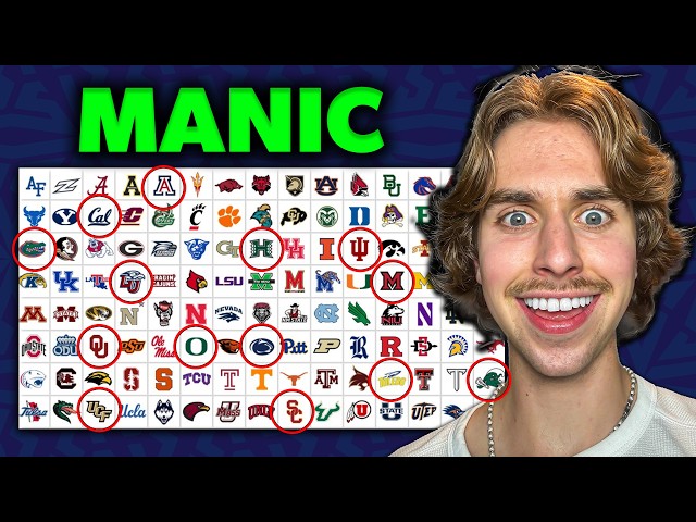 I Went MANIC and Picked EVERY Week 13 College Football Game