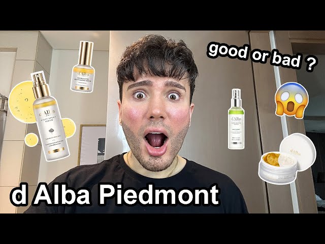 d'Alba Piedmont Skincare Review || Must Try Products! AD
