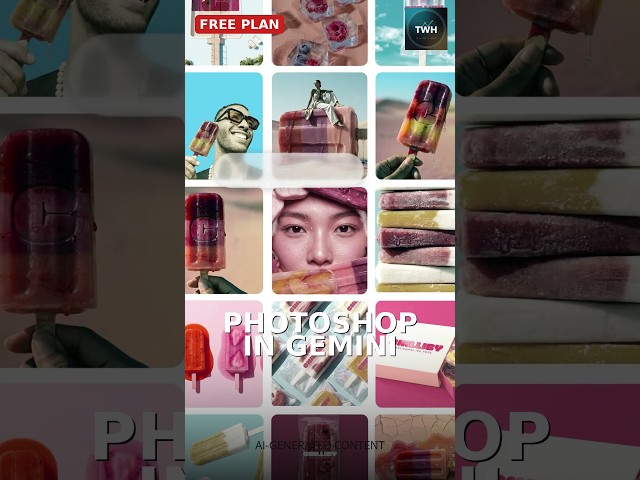 Photoshop Now Works Inside Gemini Chat (Free Plan)